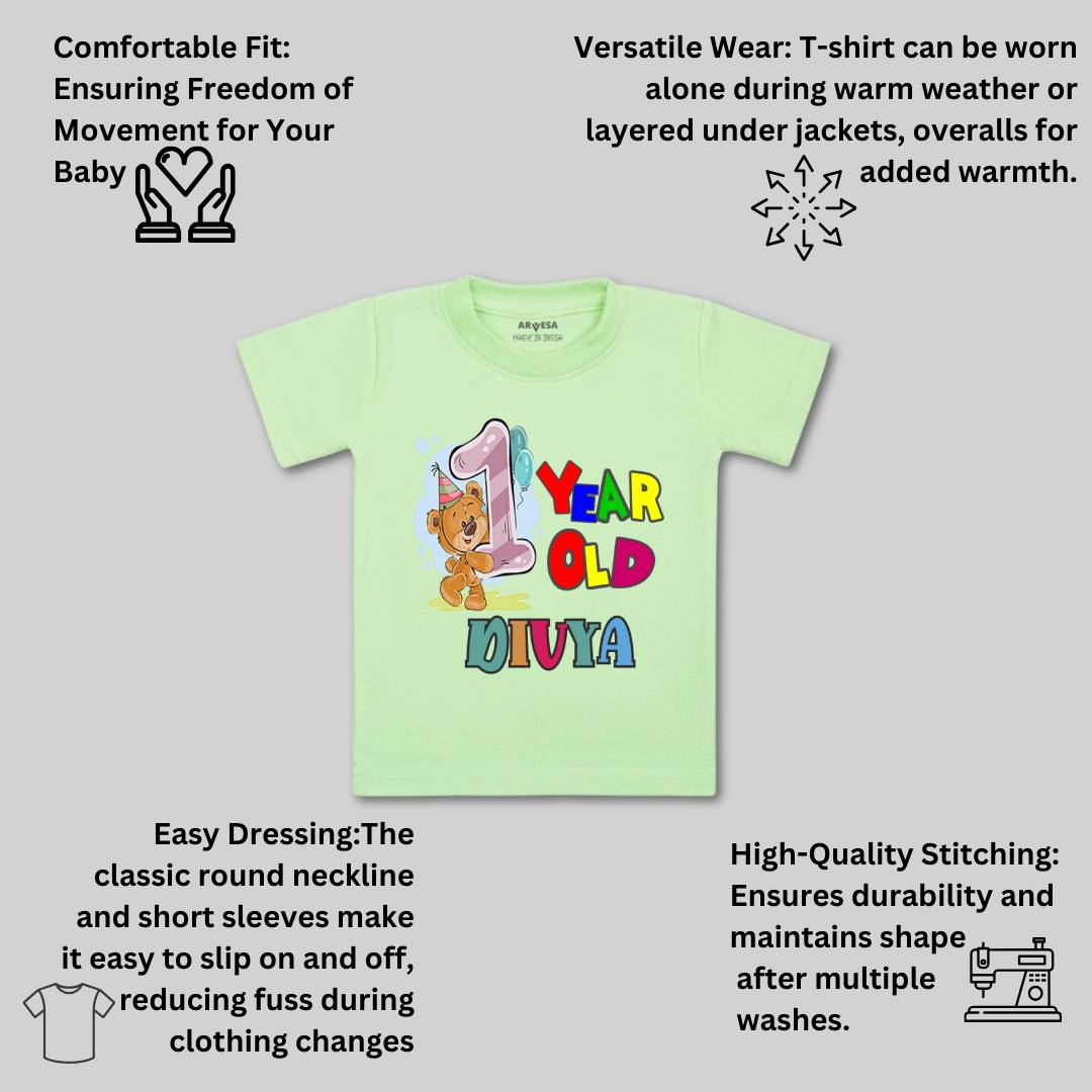 Arvesa One Year Birthday Baby Boy & Girl Dress
