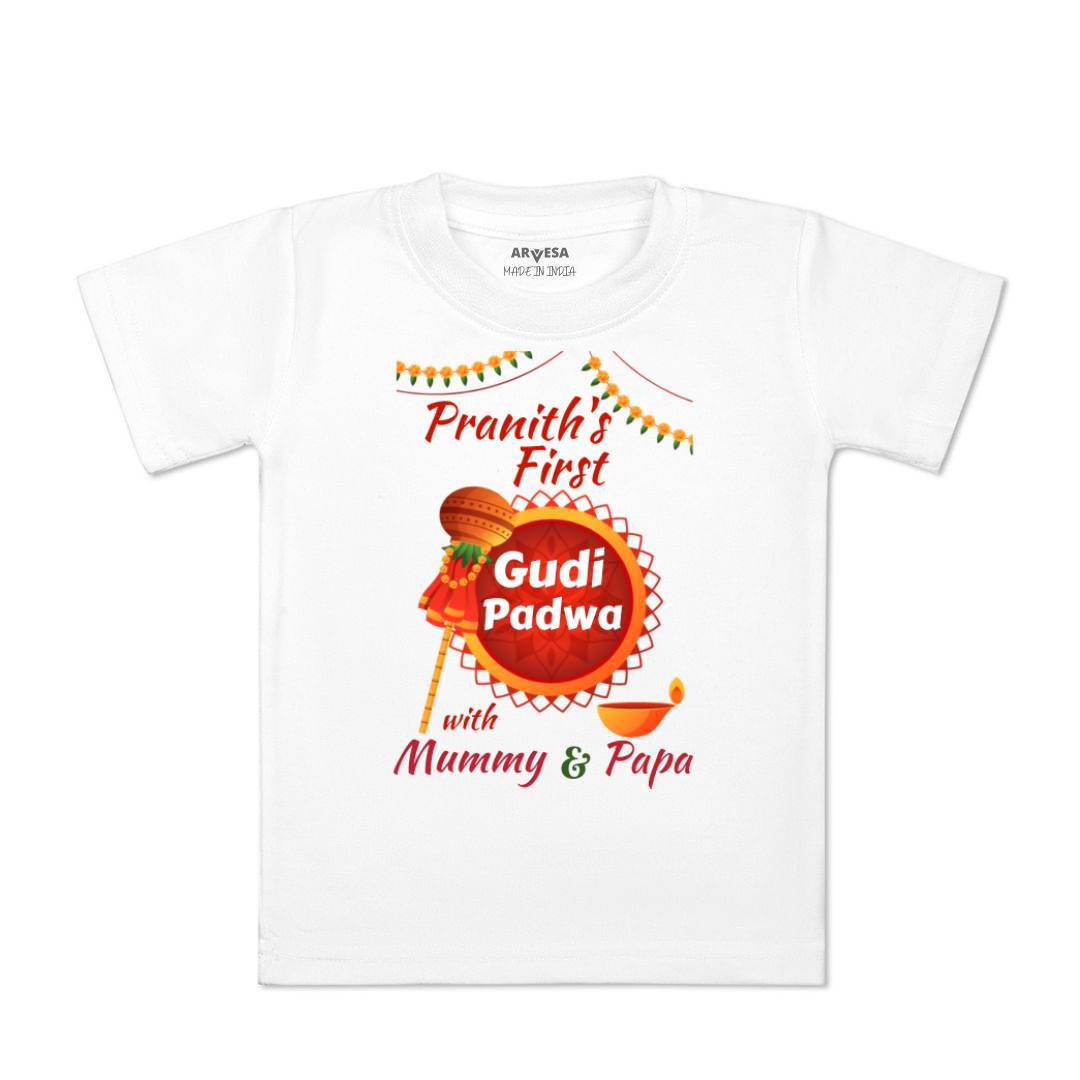 Arvesa My First Gudi Padwa Baby Boy & Girl Dress