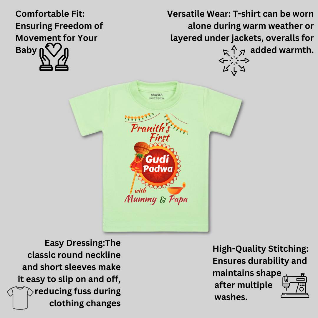 Arvesa My First Gudi Padwa Baby Boy & Girl Dress