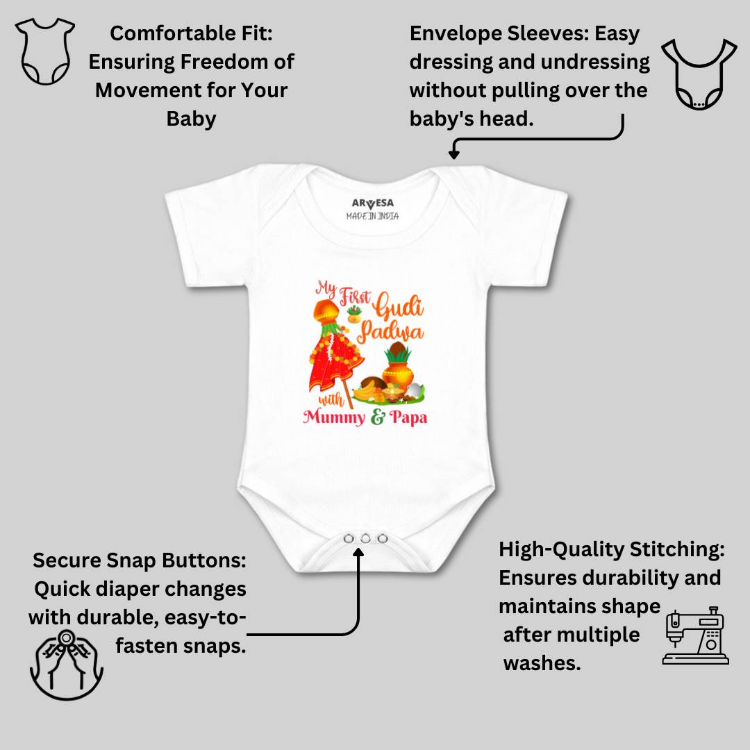Arvesa Design-792 Gudi Padwa My First Baby Boy and Baby Girl Dress .