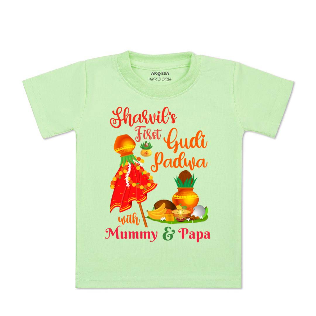 Arvesa My First Gudi Padwa Baby Boy & Girl Dress
