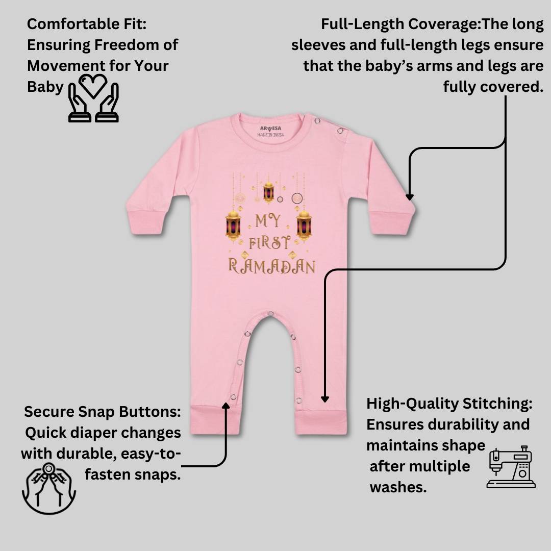 Arvesa Design-793 Ramadan My First Baby Boy and Baby Girl Dress .