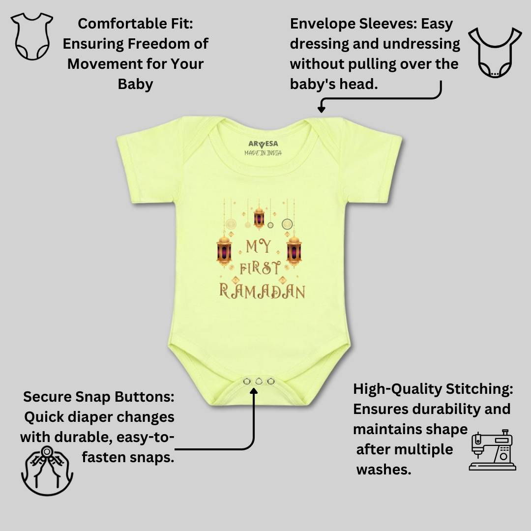 Arvesa Design-793 Ramadan My First Baby Boy and Baby Girl Dress .