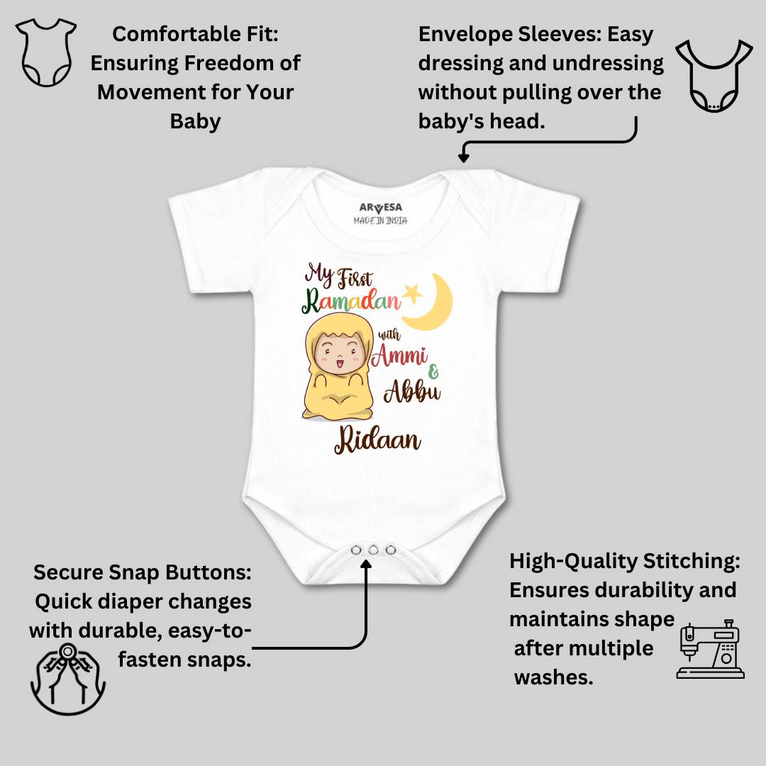Arvesa My First Ramadan Baby Boy & Girl Dress