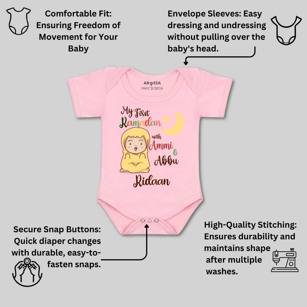 Arvesa My First Ramadan Baby Boy & Girl Dress