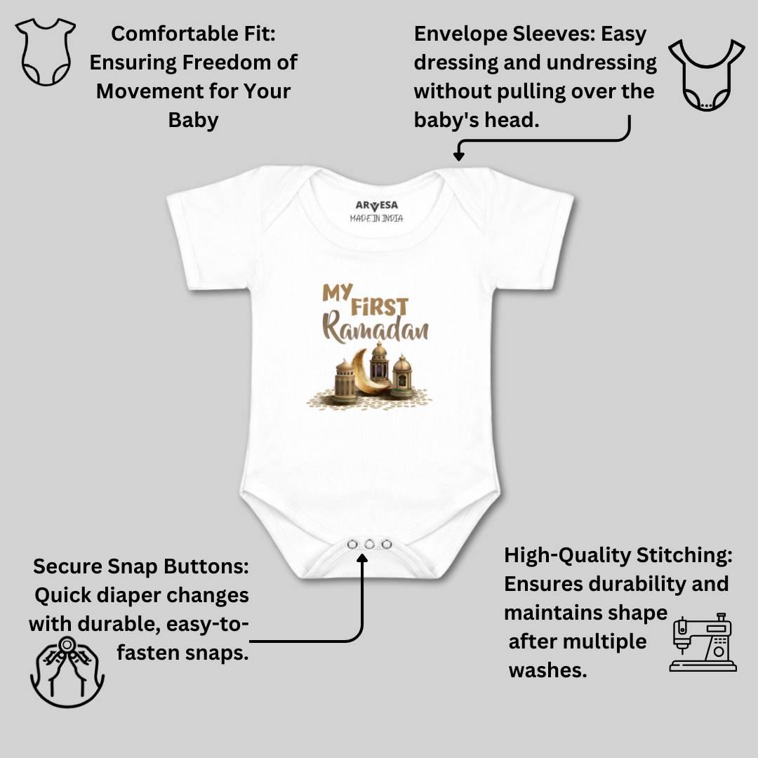 Arvesa Design-798 Ramadan My First Baby Boy and Baby Girl Dress .