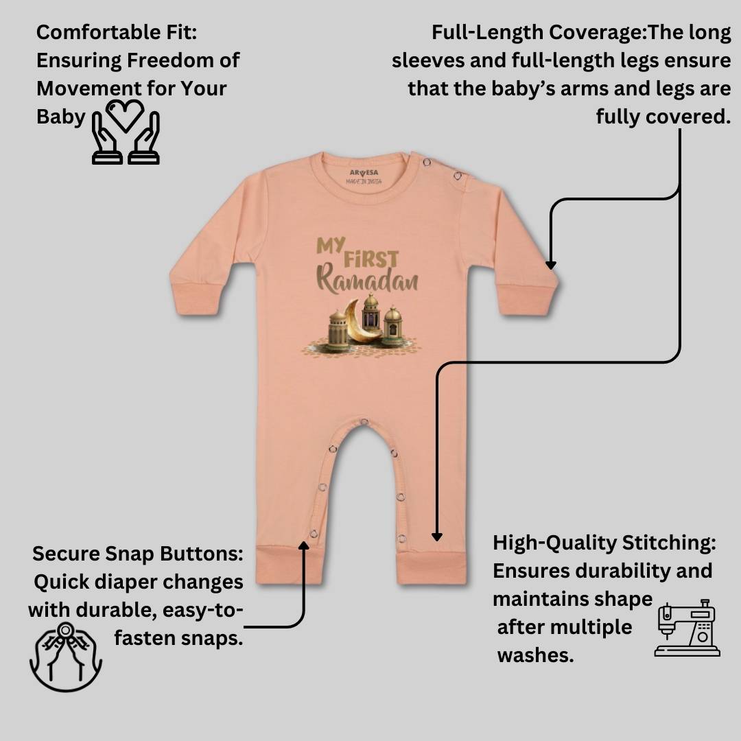 Arvesa Design-798 Ramadan My First Baby Boy and Baby Girl Dress .