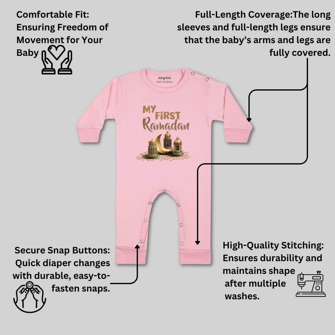 Arvesa Design-798 Ramadan My First Baby Boy and Baby Girl Dress .