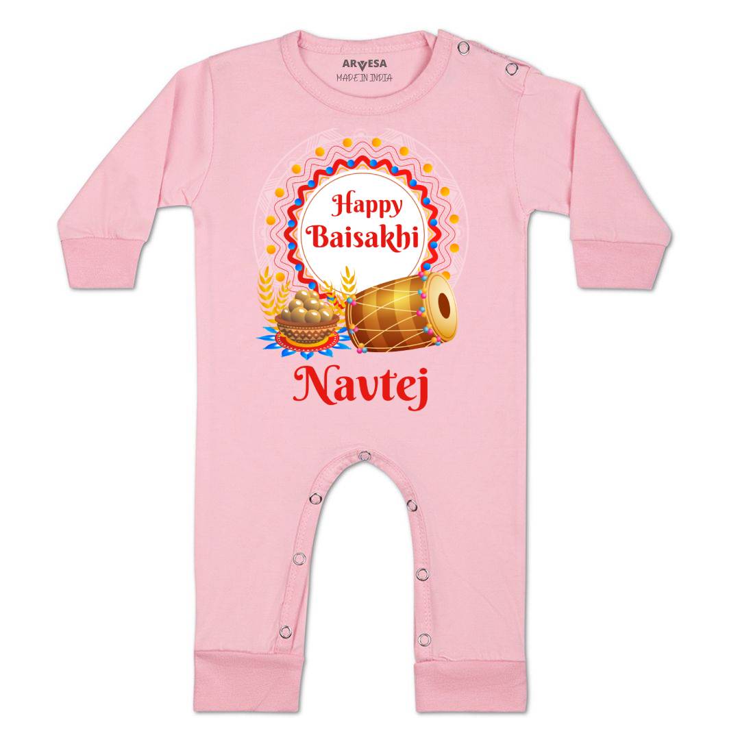 Arvesa Happy Baisakhi Baby Boy & Girl Dress