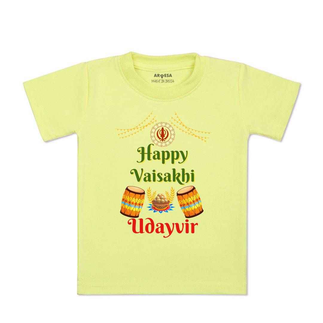 Arvesa Happy Baisakhi Baby Boy & Girl Dress