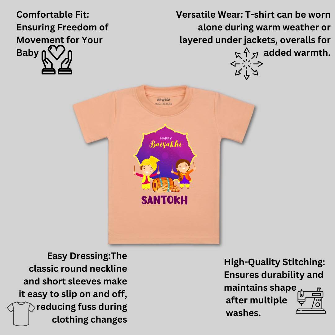 Arvesa Happy Baisakhi  Baby Boy & Girl Dress