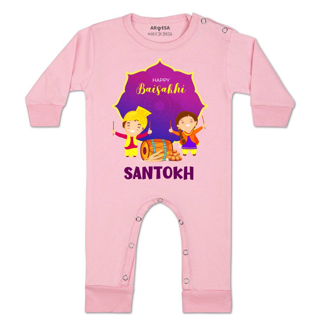 Arvesa Happy Baisakhi Baby Boy & Girl Dress