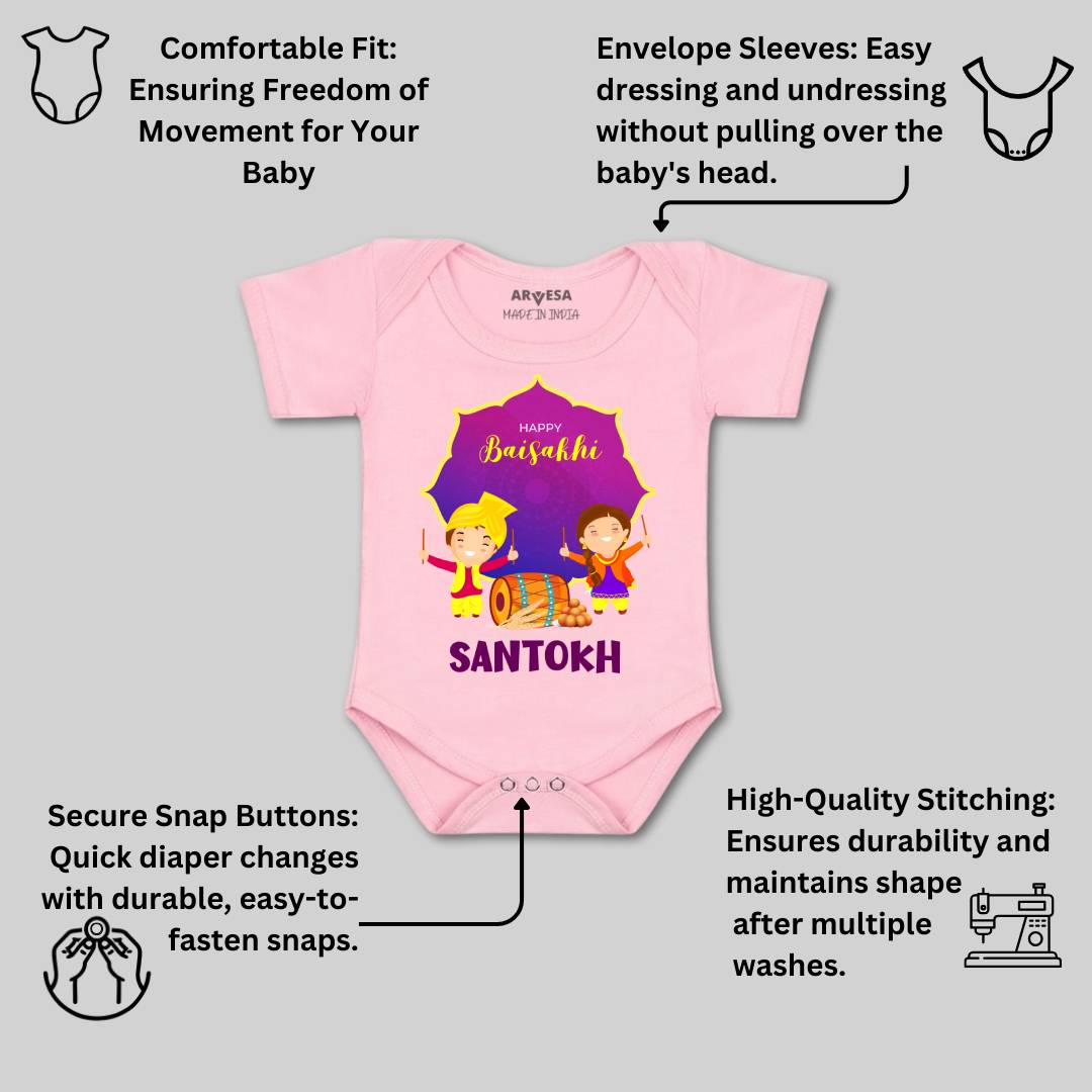 Arvesa Happy Baisakhi  Baby Boy & Girl Dress