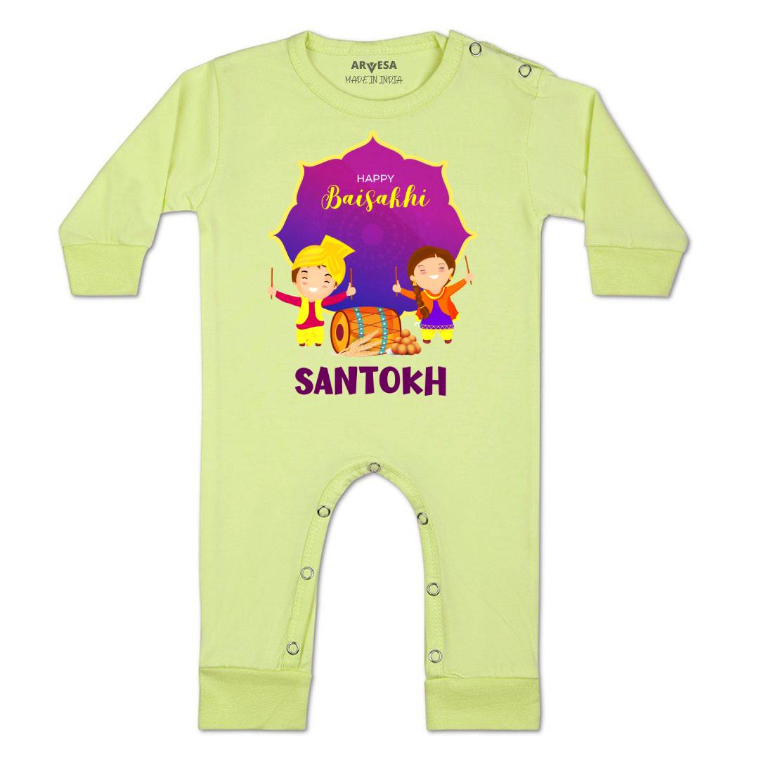 Arvesa Happy Baisakhi Baby Boy & Girl Dress