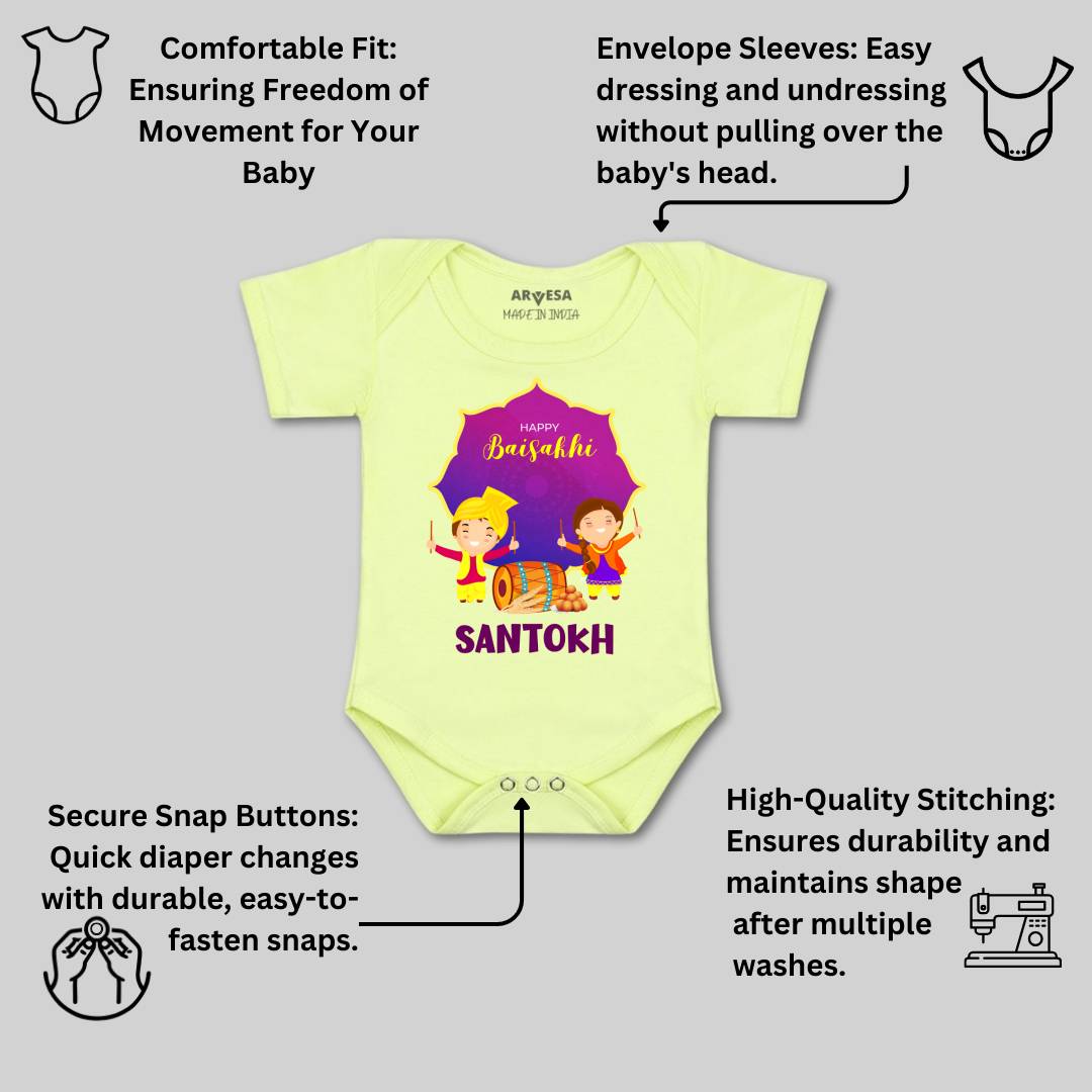 Arvesa Happy Baisakhi  Baby Boy & Girl Dress