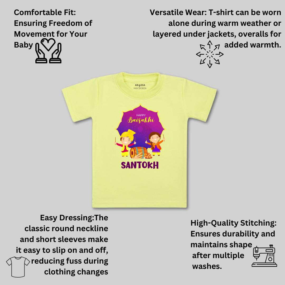 Arvesa Happy Baisakhi  Baby Boy & Girl Dress