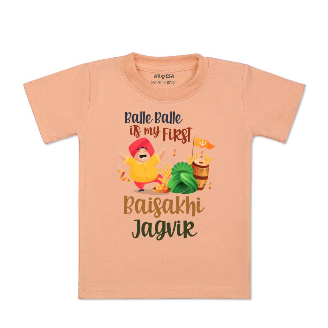 Arvesa Happy Baisakhi Baby Boy & Girl Dress