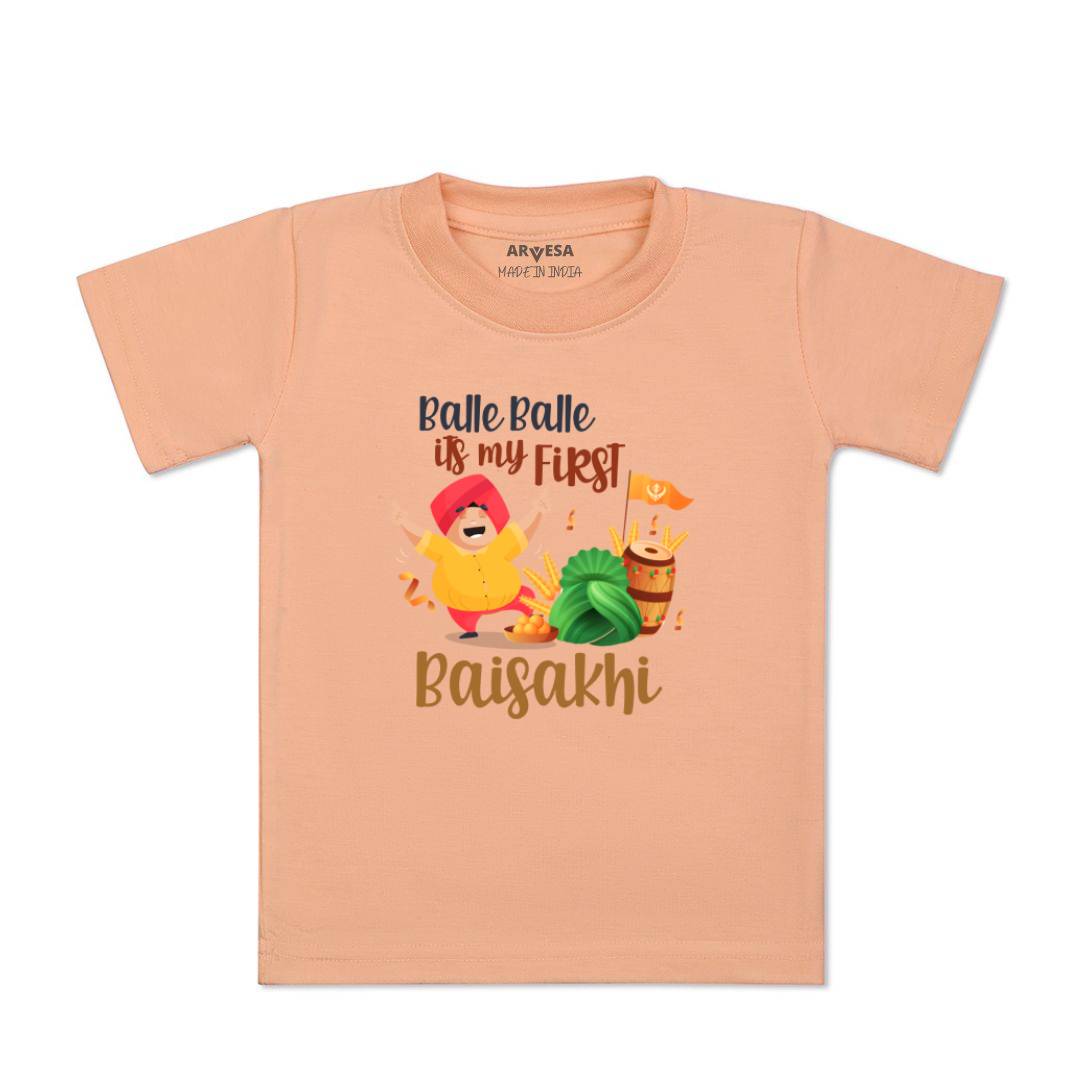 Arvesa Design-834 Baisakhi My First Baby Boy and Baby Girl Dress .