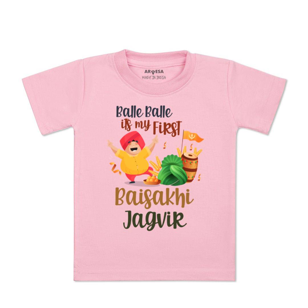 Arvesa Happy Baisakhi Baby Boy & Girl Dress