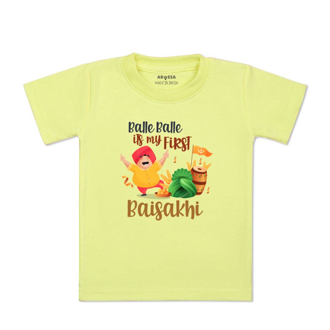 Arvesa Design-834 Baisakhi My First Baby Boy and Baby Girl Dress .