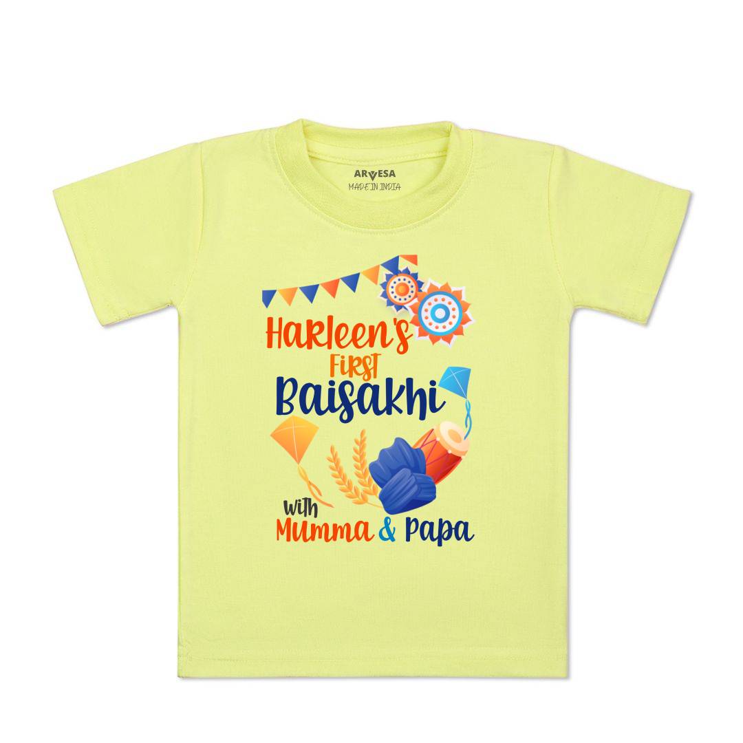 Arvesa My First Baisakhi Baby Boy & Girl Dress