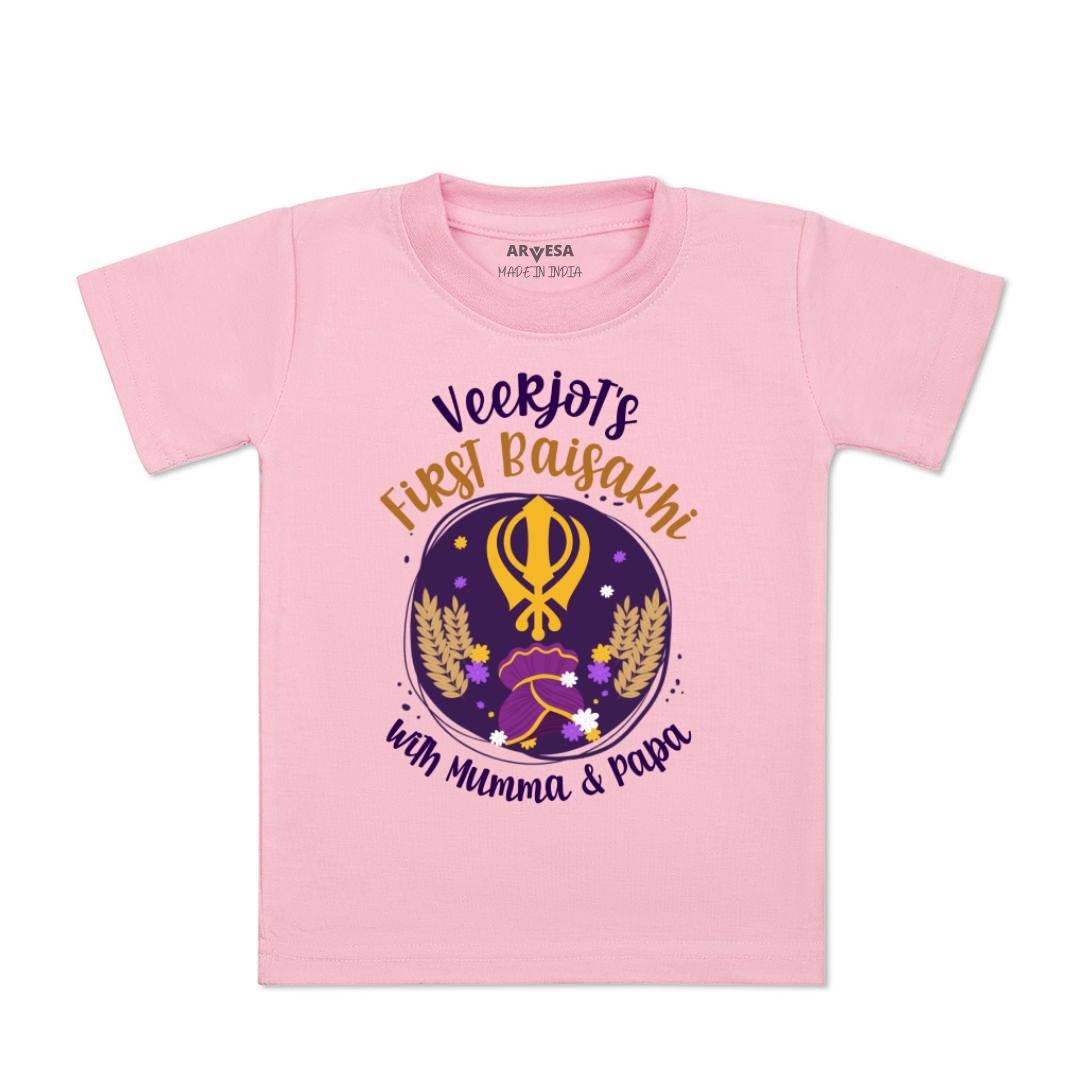 Arvesa My First Baisakhi Baby Boy & Girl Dress