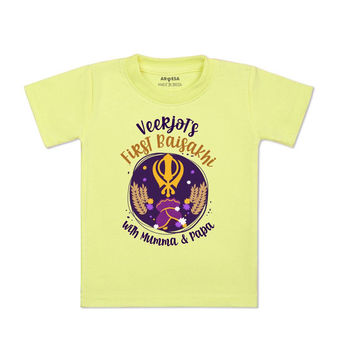 Arvesa My First Baisakhi Baby Boy & Girl Dress