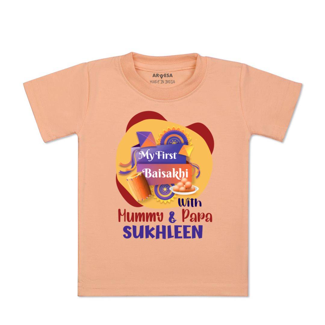 Arvesa My First Baisakhi Baby Boy & Girl Dress