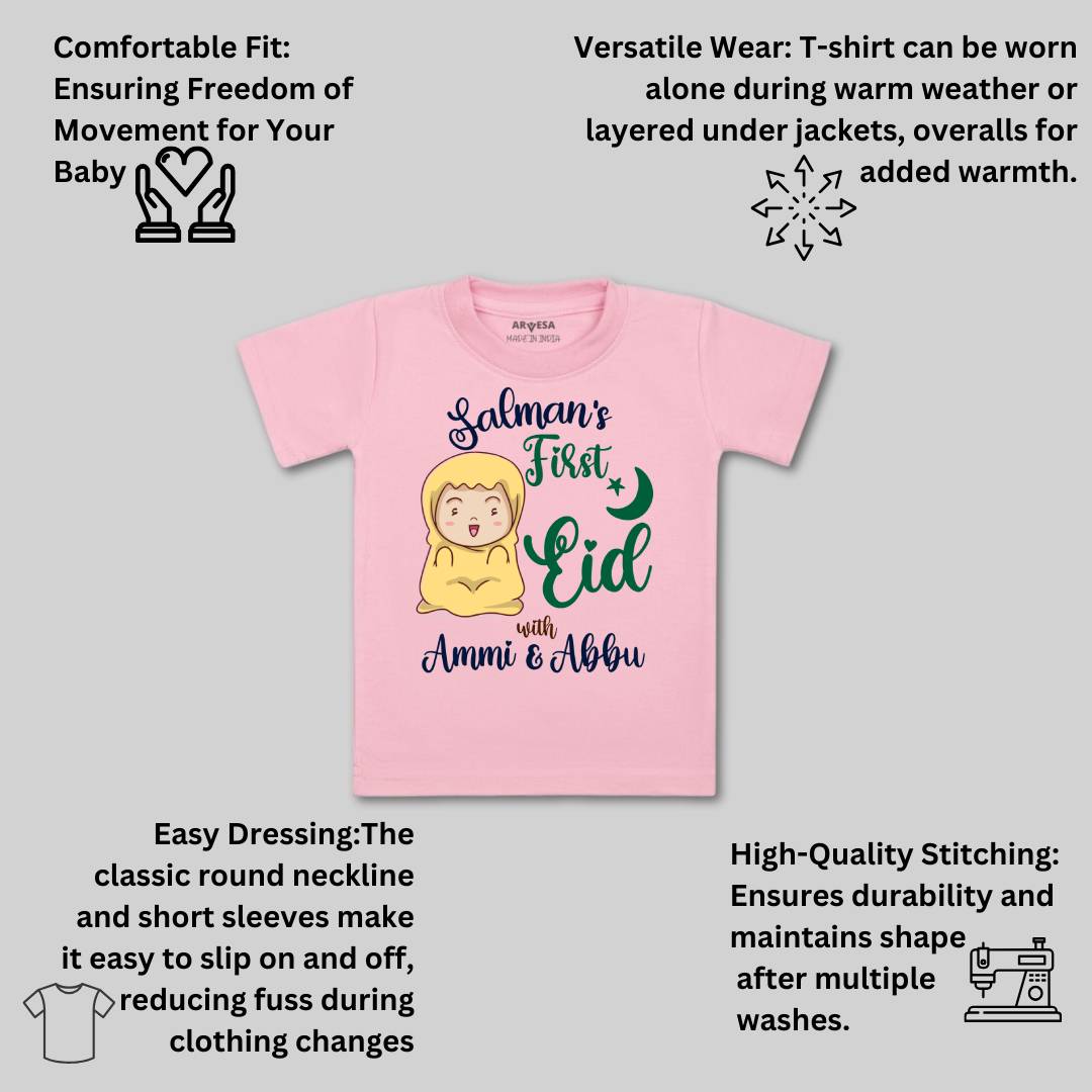 Arvesa My First Eid Baby Boy & Girl Dress