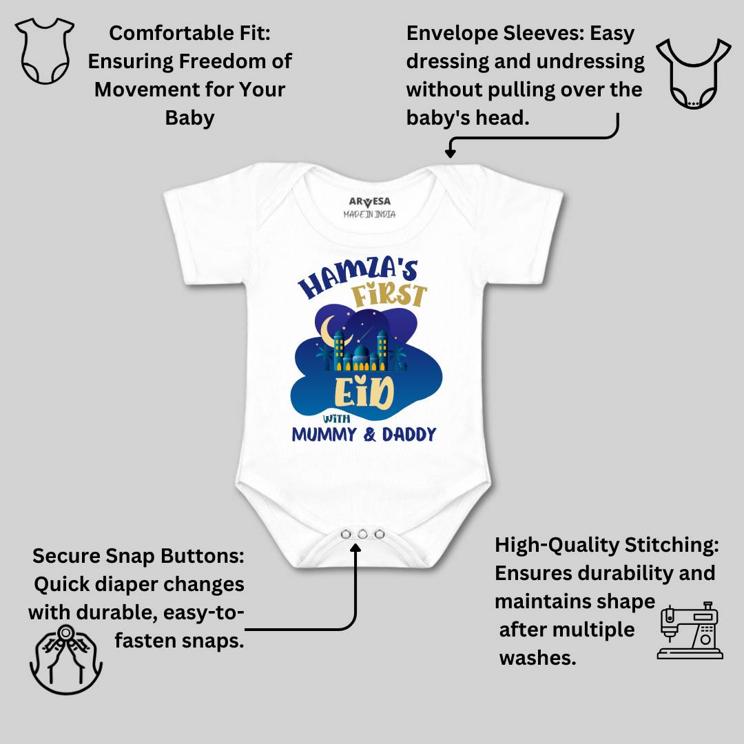 Arvesa My First Eid Baby Boy & Girl Dress
