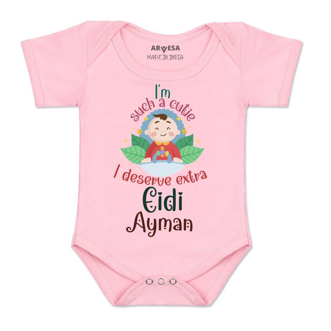 Arvesa I Deserve Extra Eidi Baby Boy & Girl Dress