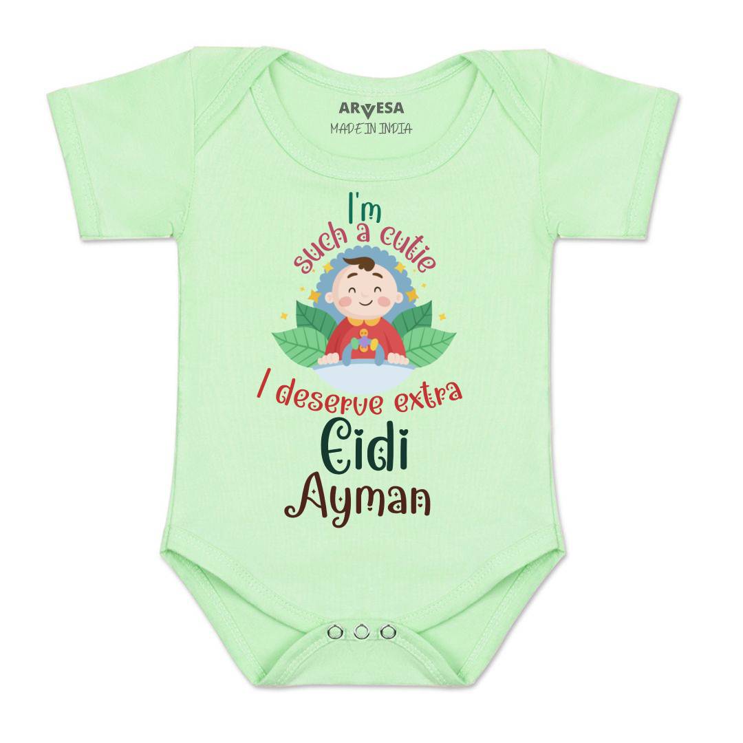 Arvesa I Deserve Extra Eidi Baby Boy & Girl Dress