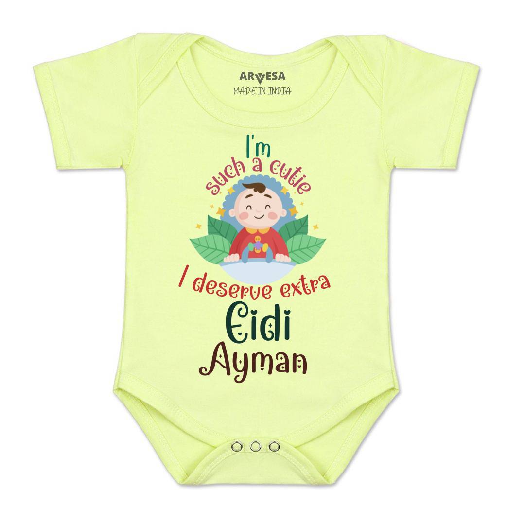 Arvesa I Deserve Extra Eidi Baby Boy & Girl Dress