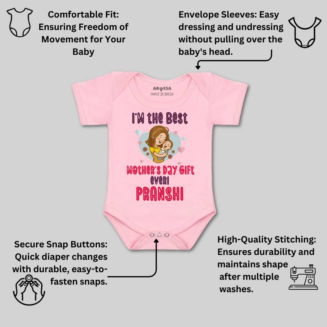 Arvesa Happy Mother Days Baby Boy & Girl Dress