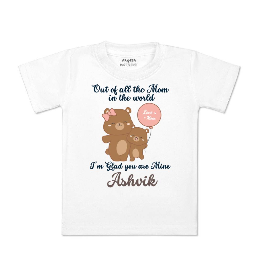 Arvesa I Am Glad You Are Mine Mom Baby Boy & Girl Dress