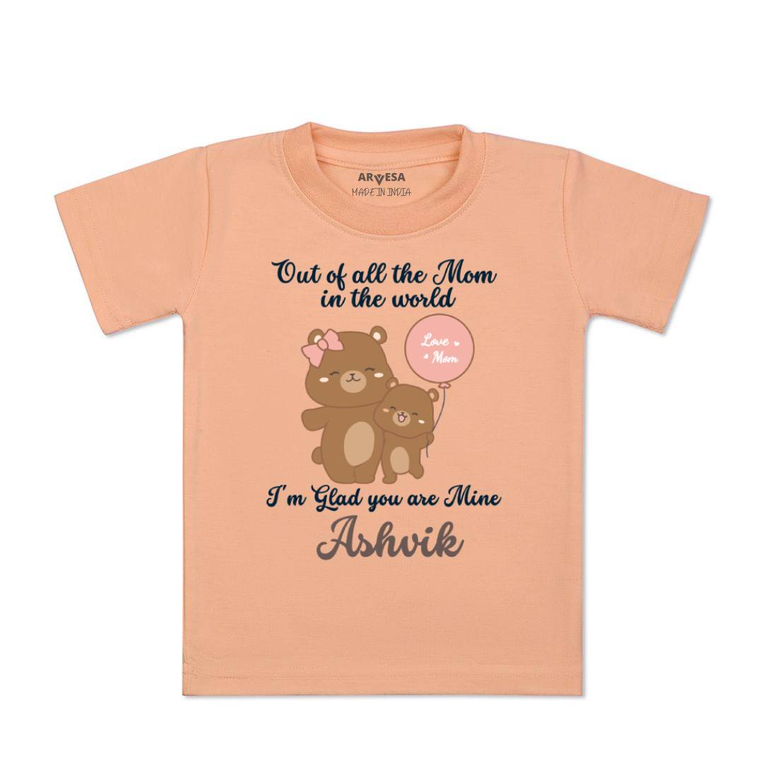 Arvesa I Am Glad You Are Mine Mom Baby Boy & Girl Dress