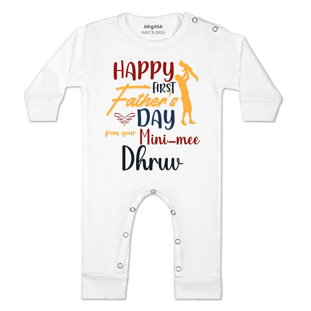 Arvesa Happy Father Days Baby Boy & Girl Dress