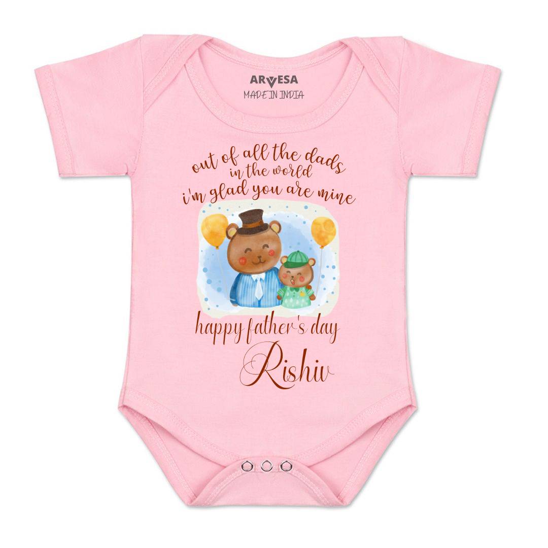 Arvesa Happy Father Days Baby Boy & Girl Dress