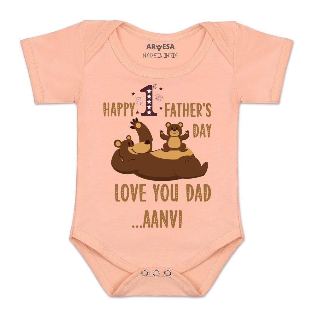 Arvesa Happy Father Days Baby Boy & Girl Dress