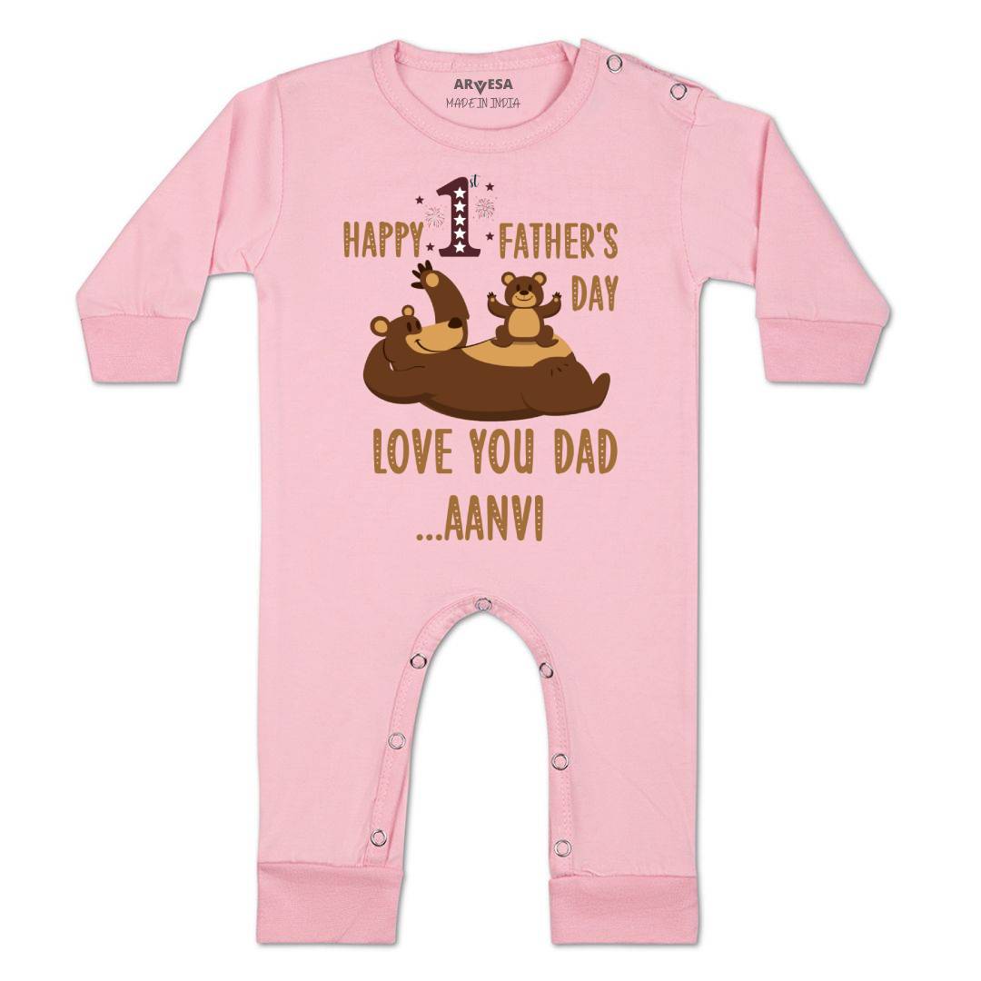 Arvesa Happy Father Days Baby Boy & Girl Dress