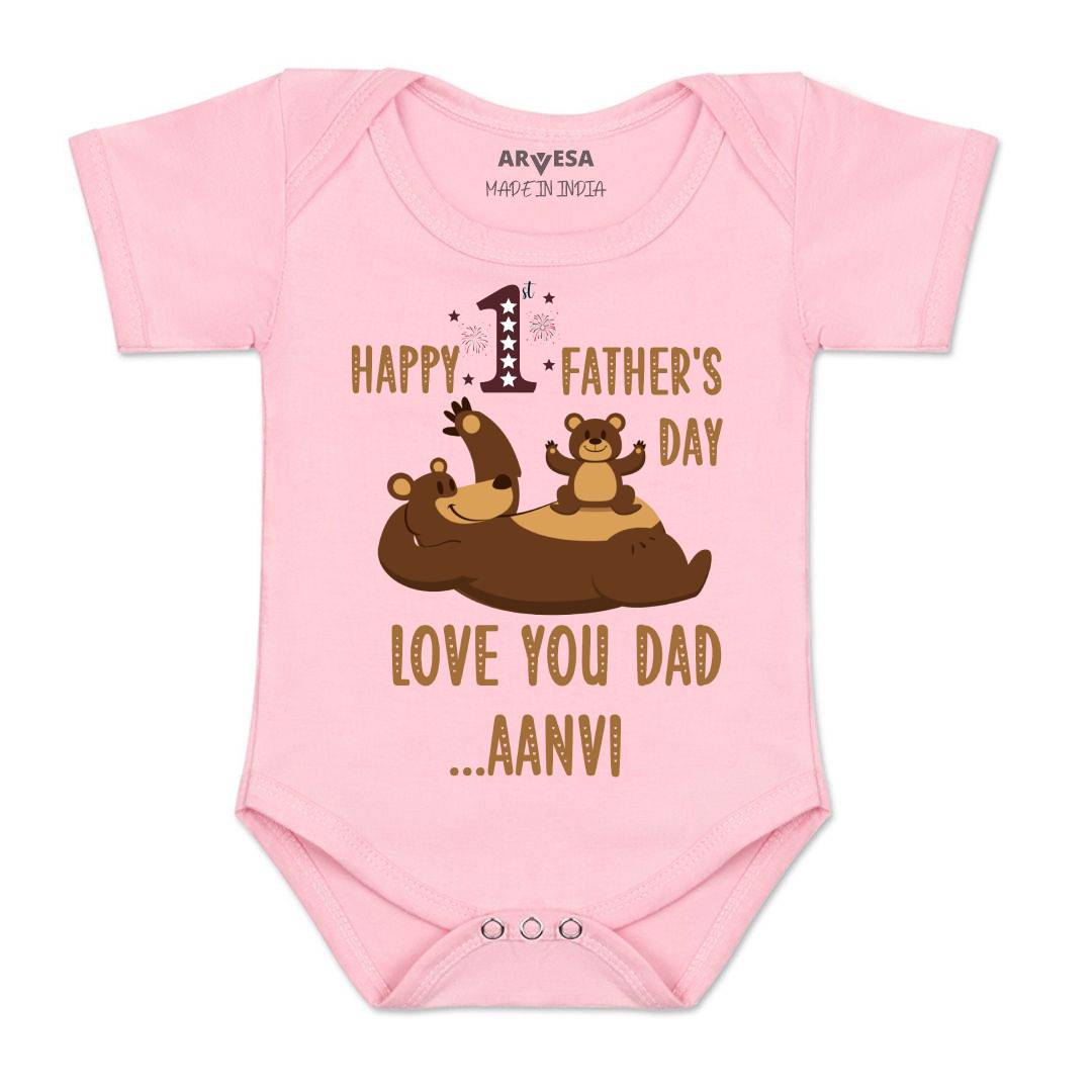 Arvesa Happy Father Days Baby Boy & Girl Dress