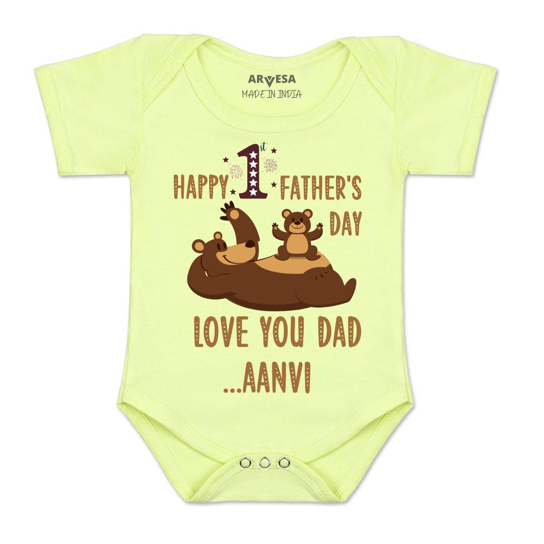 Arvesa Happy Father Days Baby Boy & Girl Dress