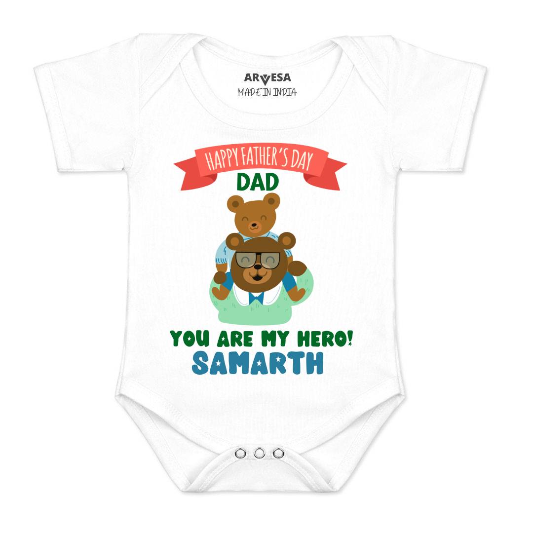 Arvesa Happy Father Days Baby Boy & Girl Dress