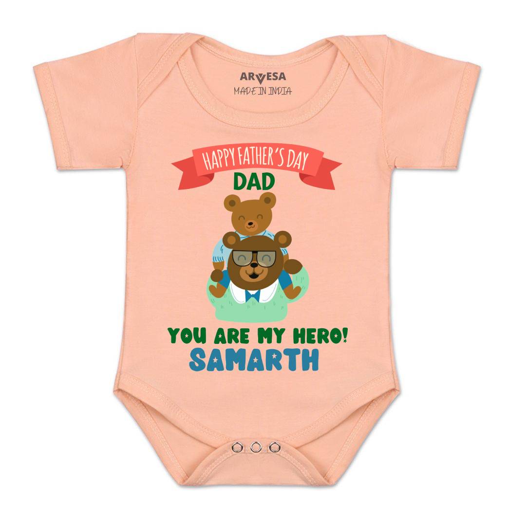 Arvesa Happy Father Days Baby Boy & Girl Dress