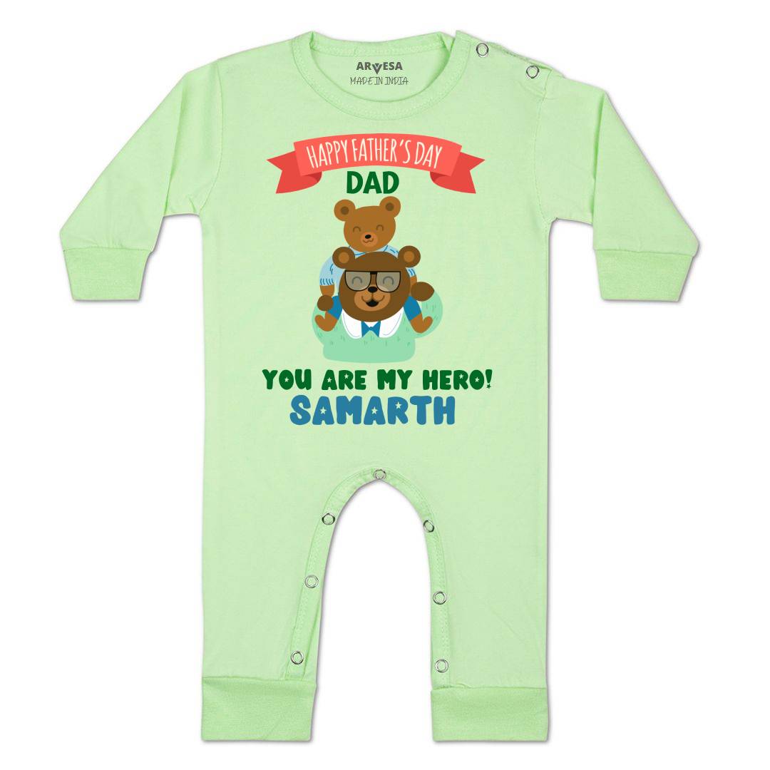 Arvesa Happy Father Days Baby Boy & Girl Dress
