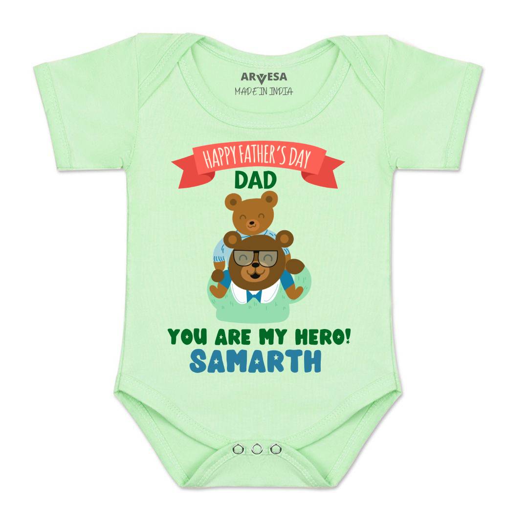 Arvesa Happy Father Days Baby Boy & Girl Dress