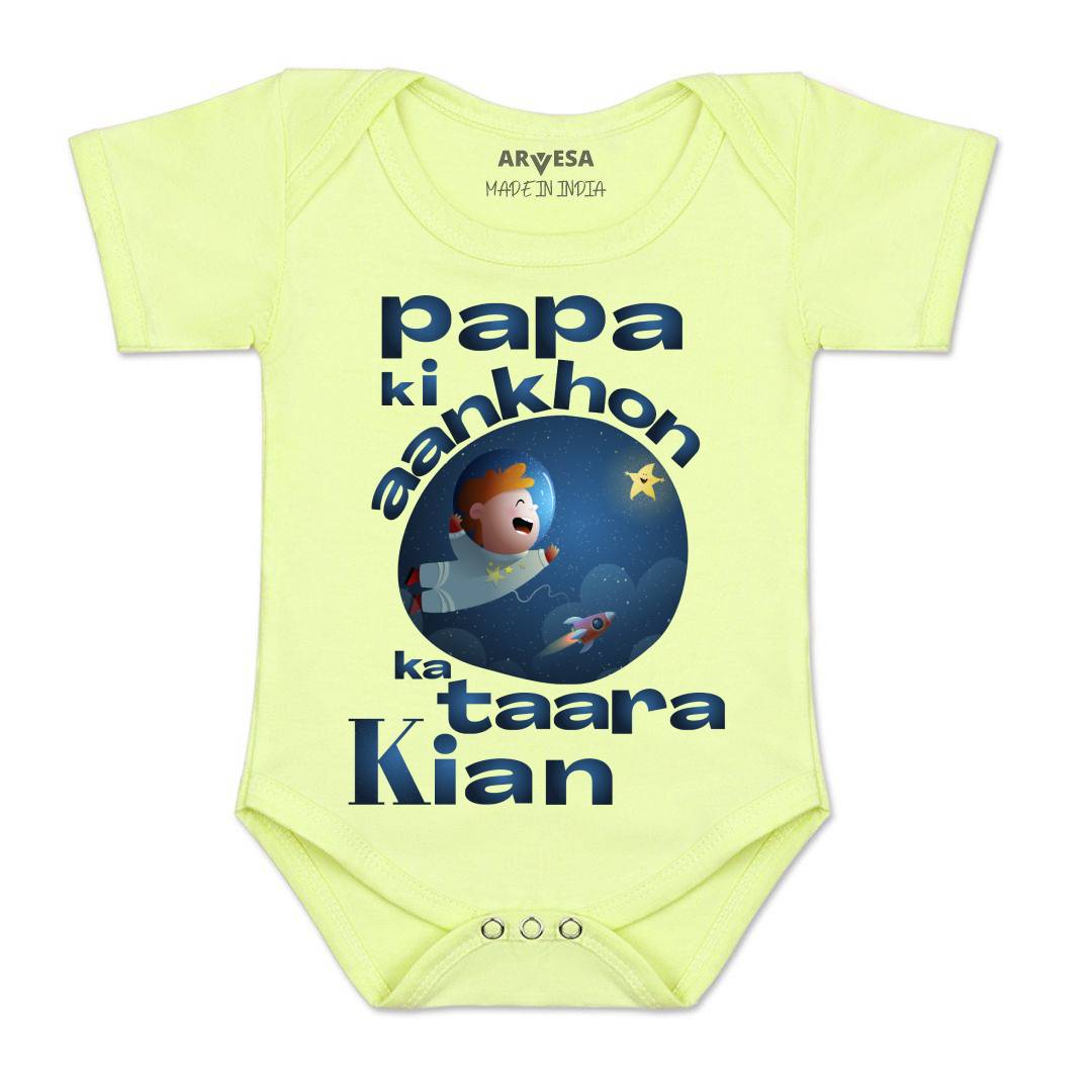 Arvesa Papa Ki Aankho Ka Taara Baby Boy & Girl Dress