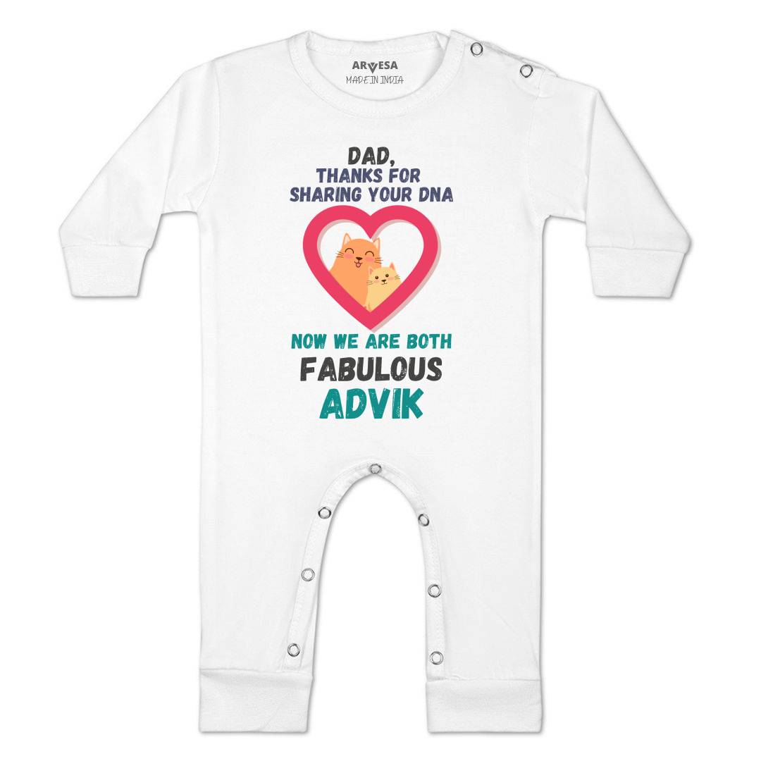 Arvesa Happy Father Days Baby Boy & Girl Dress