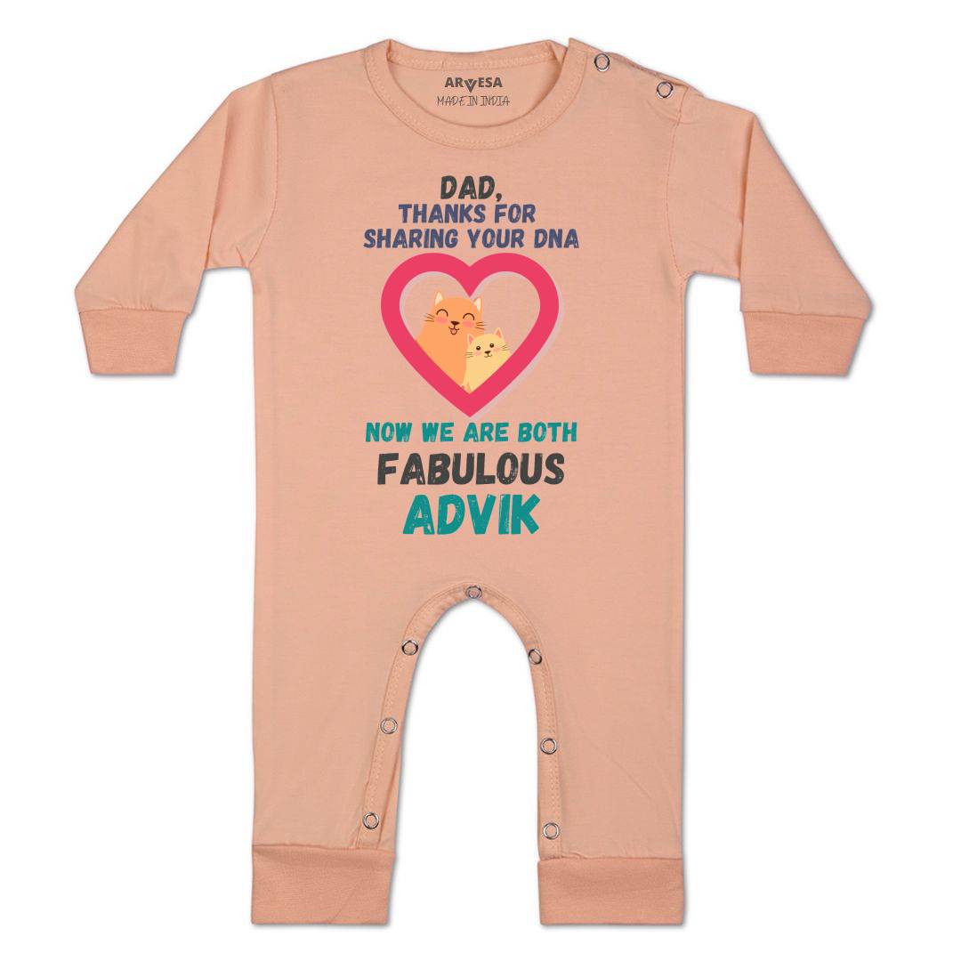 Arvesa Happy Father Days Baby Boy & Girl Dress