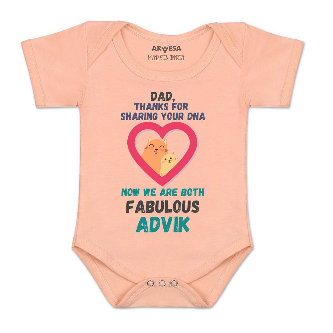 Arvesa Happy Father Days Baby Boy & Girl Dress